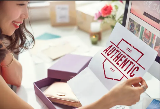 Authentic trademark verification
