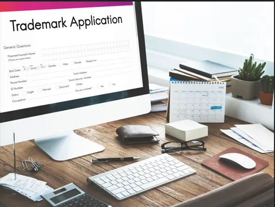 Trademark application form